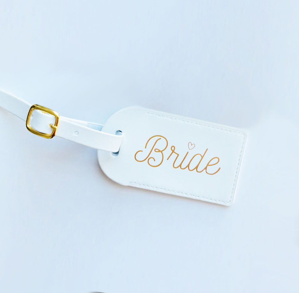 Bridal Wedding Luggage Tag
