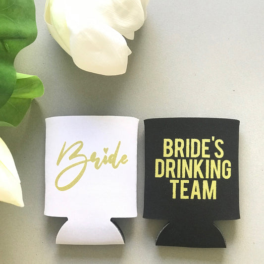 Bride's Drinking Team Koozie