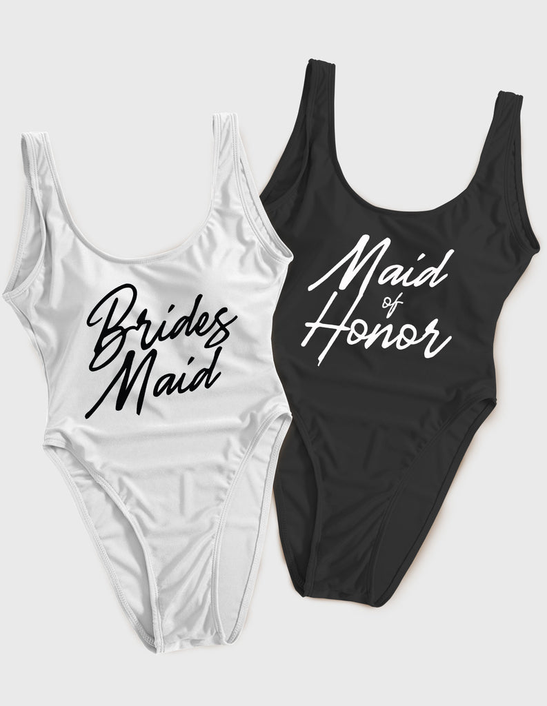 Bride, Bridesmaid, & Maid of Honor - Style 2 (87) Swimsuit