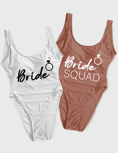 Bride and Bride Squad - Ring Style (207) Swimsuit