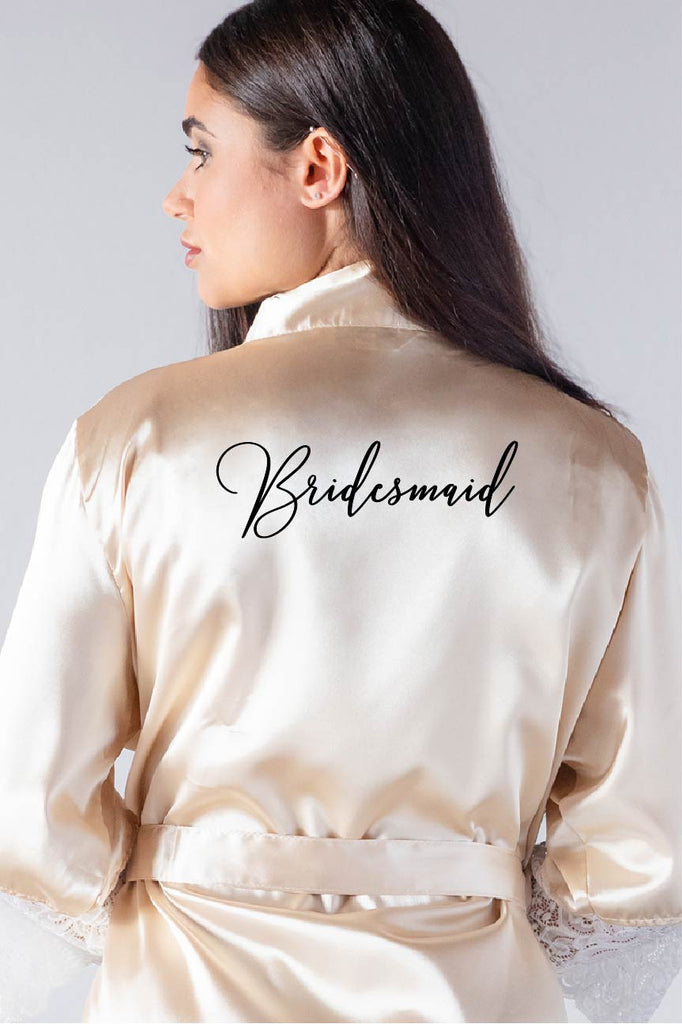 Handwritten Style - Bridesmaid Robe