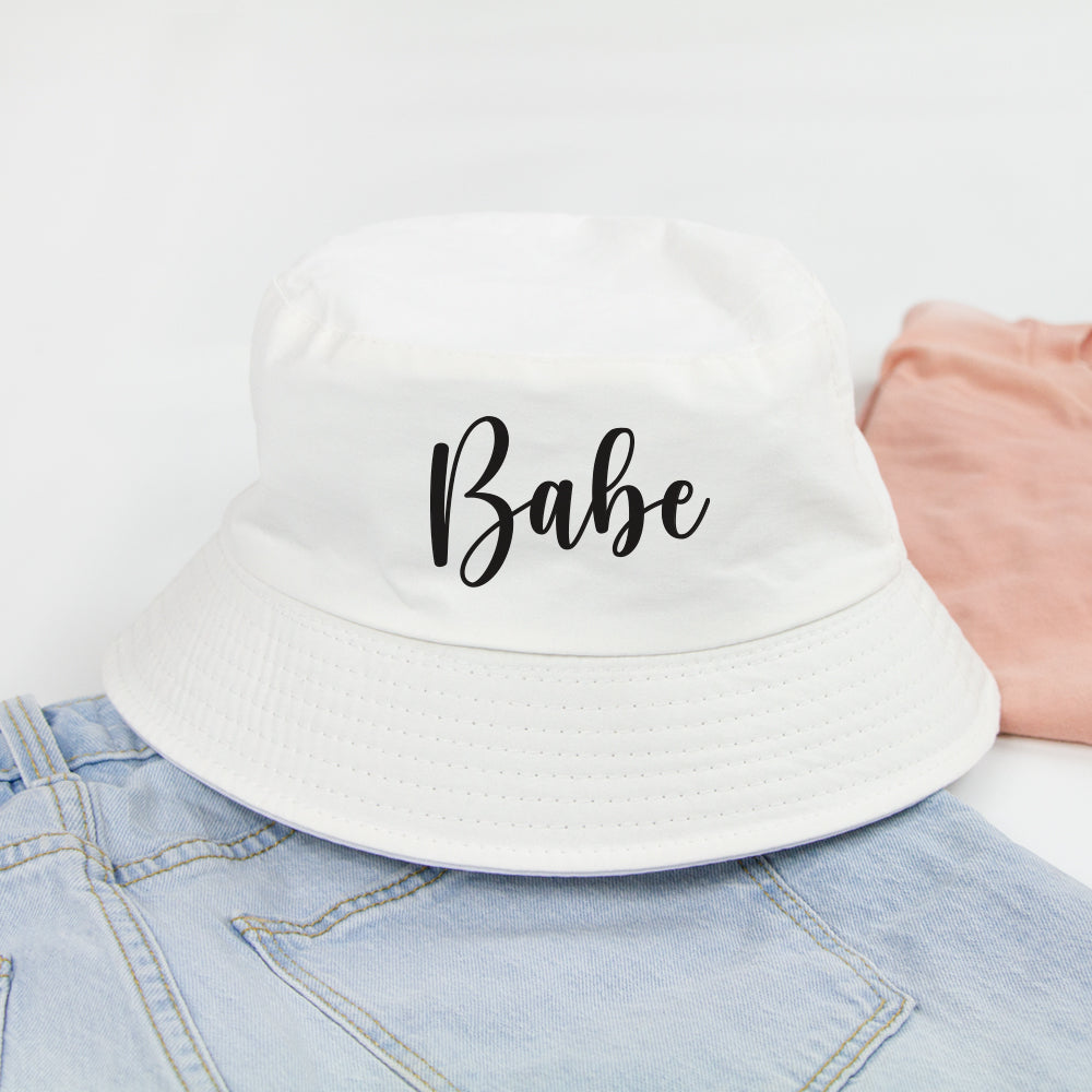 Bride, Babe Custom Bucket Hat