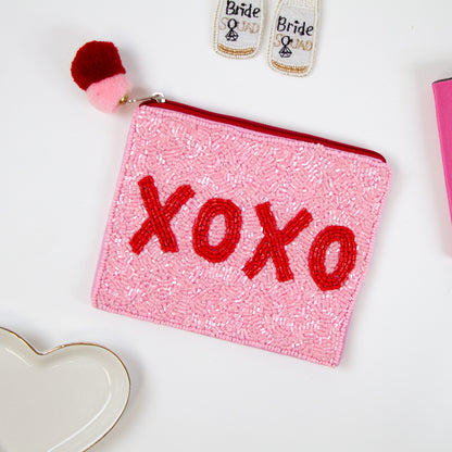 XOXO Coin Purse - Trendy Handbag - Latest Purse - Bridal Purse - Bridal Gift - Wedding Purse - Wedding Gift - Wedding Clutch - Bridal Clutch - Clutch - Bag - Purse - Handbag - PrettyRobes