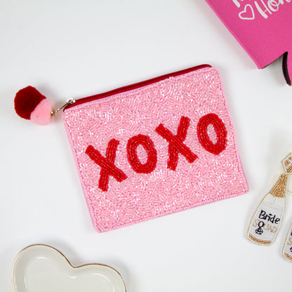 XOXO Coin Purse - Trendy Handbag - Latest Purse - Bridal Purse - Bridal Gift - Wedding Purse - Wedding Gift - Wedding Clutch - Bridal Clutch - Clutch - Bag - Purse - Handbag - PrettyRobes