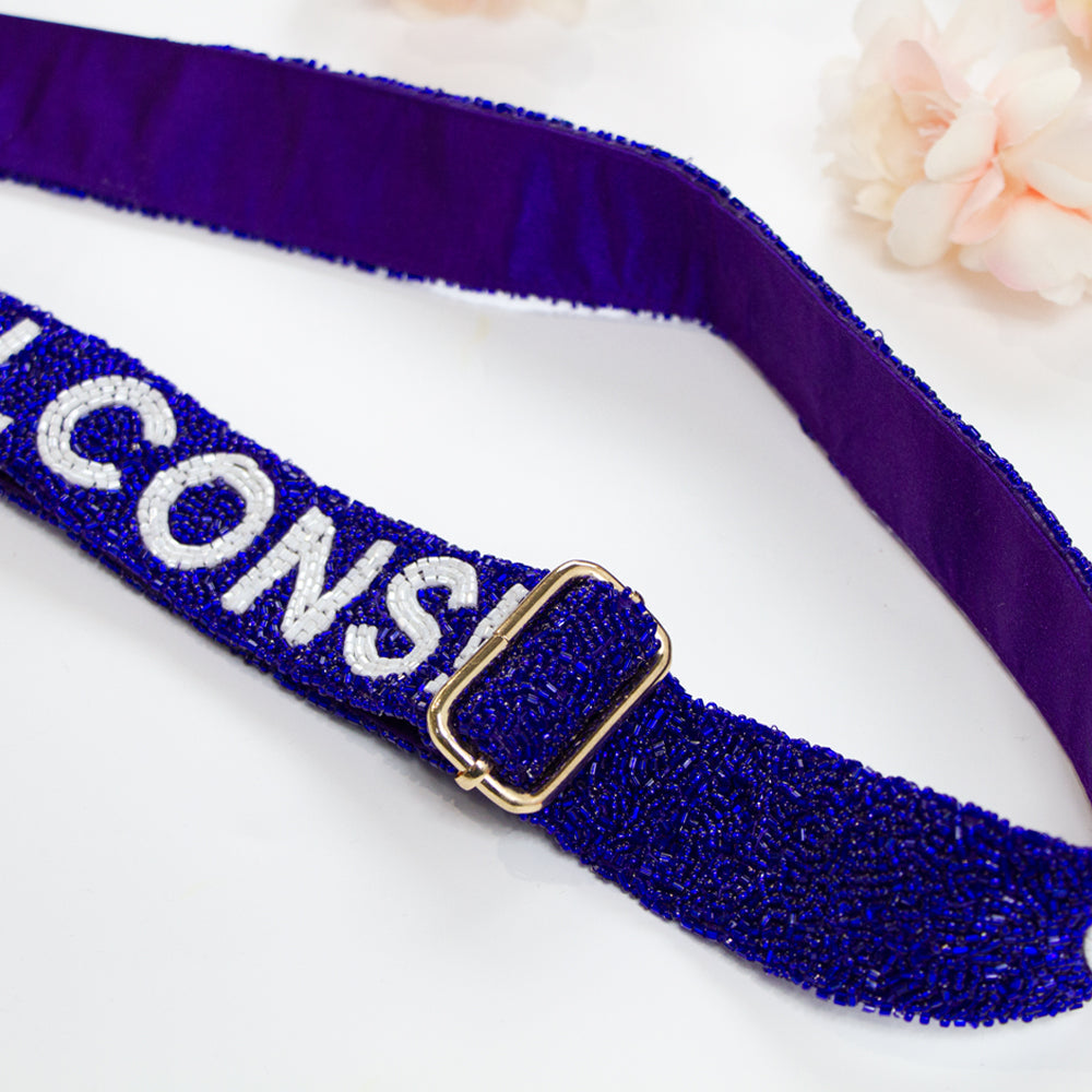 Personalized Beaded Bag/Camera Strap