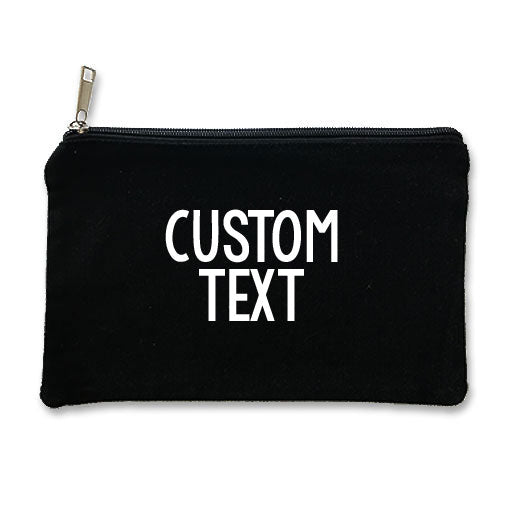 Custom Canvas Makeup Bag