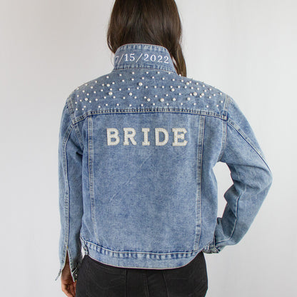 Bride Patch Denim Jacket