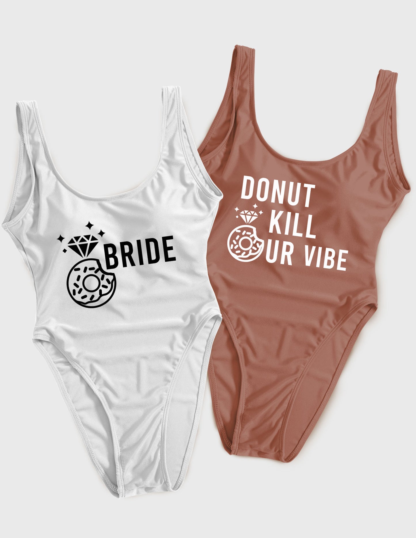 Donut Kill Ur Vibe Bride Swimsuit