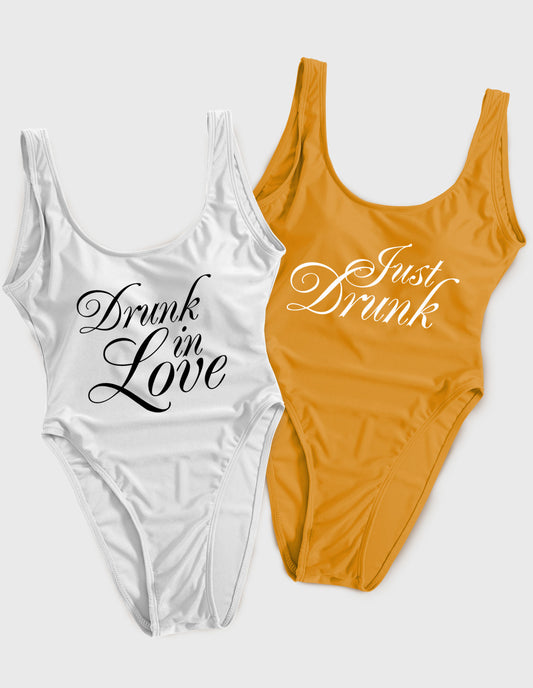 Drunk-in-Love & Just Drunk Style Bride Swimsuit