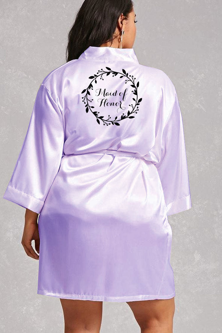 Wreath Style - Maid of Honor Robe