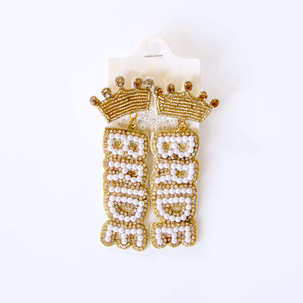 Golden Bride Earrings