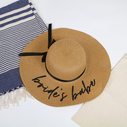 Bride, Bride's Babe Bachelorette Floppy Hat