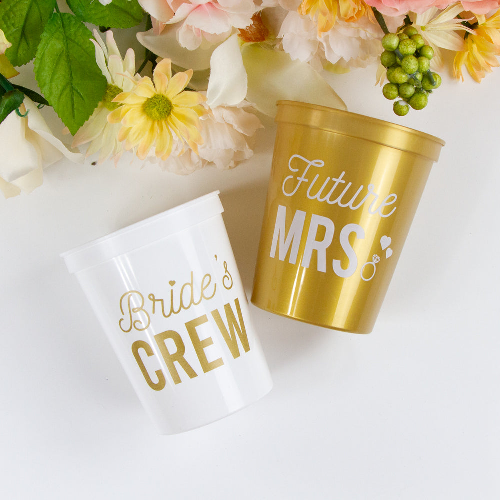 Future Mrs, Bride's Crew Stadium Cups