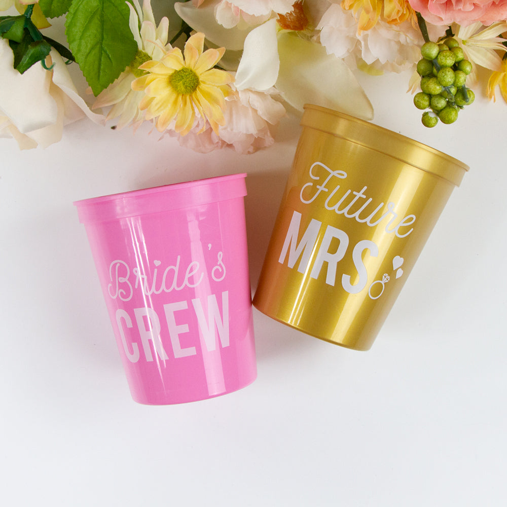 Future Mrs, Bride's Crew Stadium Cups