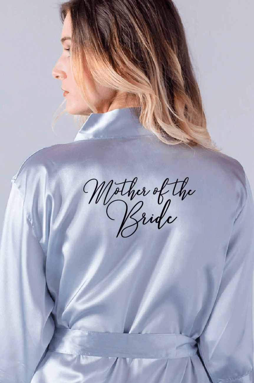 Bridal Templates - Handwritten Style mother of bride robe
