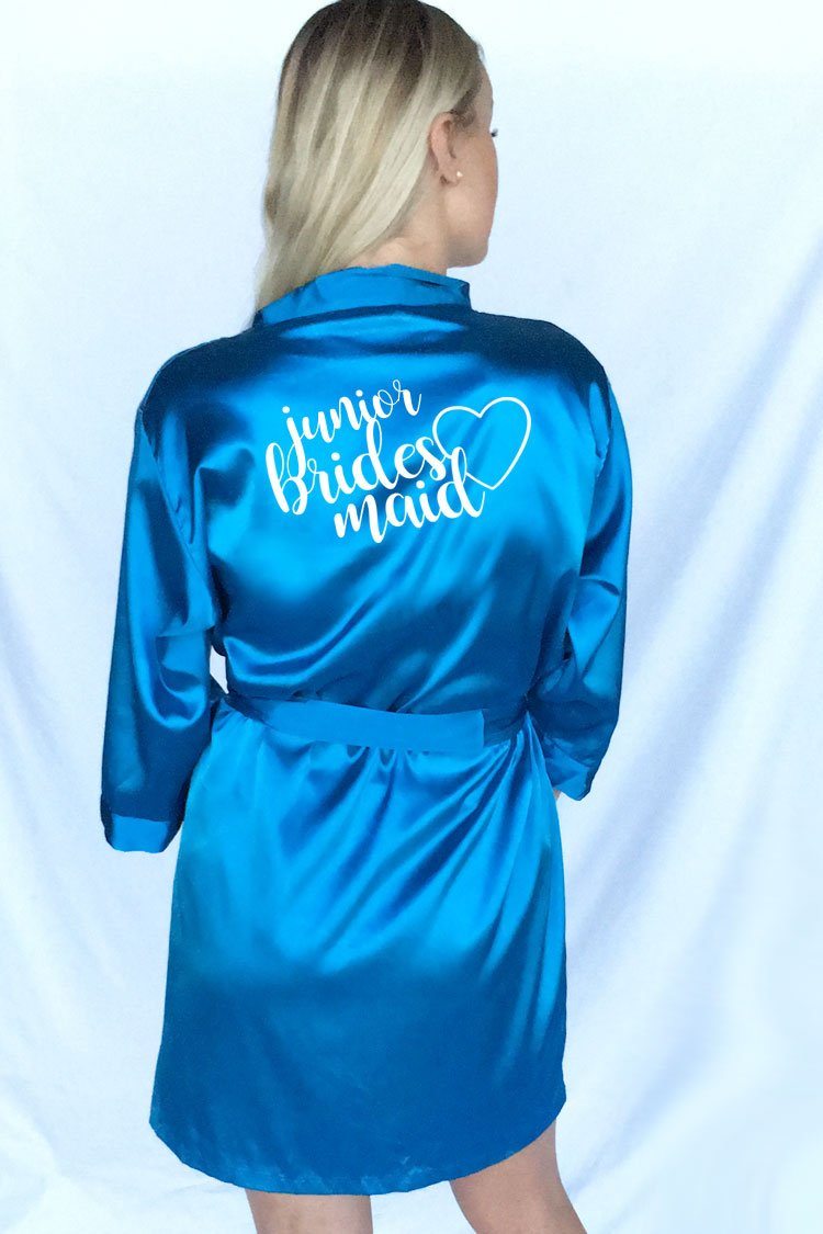 Junior bridesmaid cheap robes