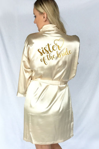 Heart Style - Sister of the Bride Robe