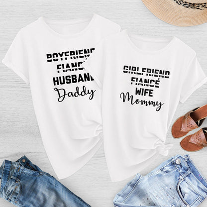 New Parents - Husband Daddy & Wife Mommy