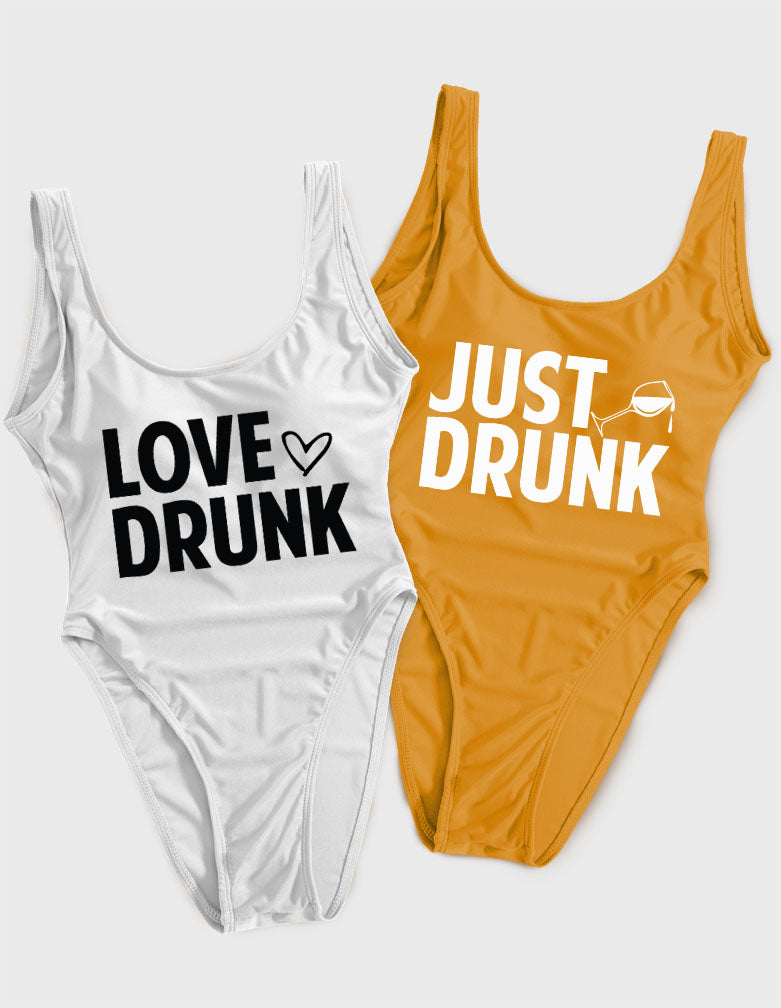 Just Drunk - Love Drunk Bride Swimsuit