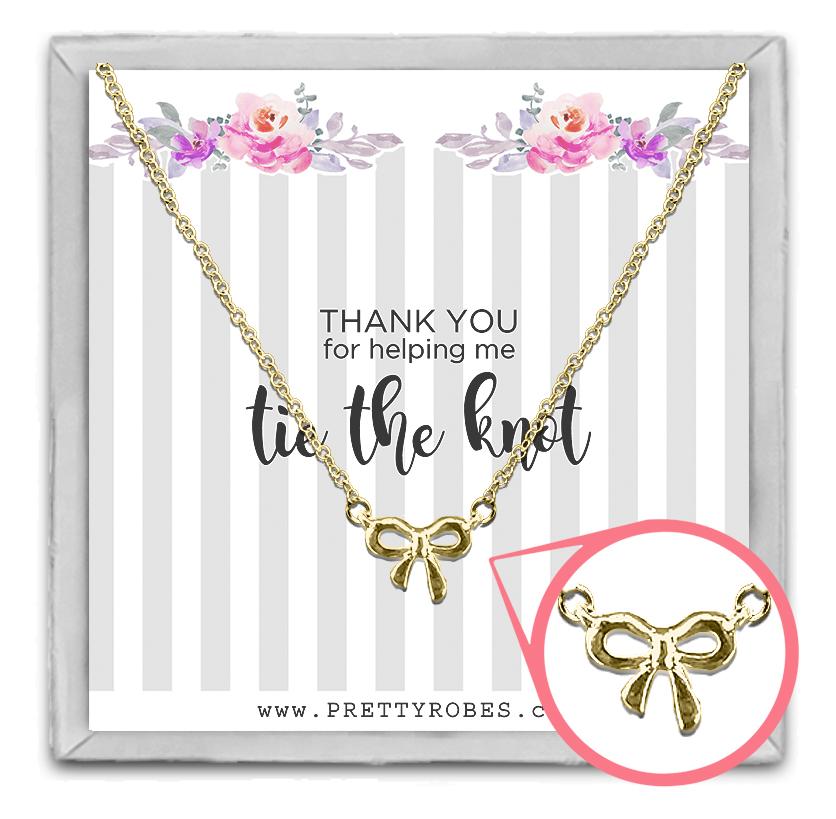 Knot Necklace - Gold - Design A