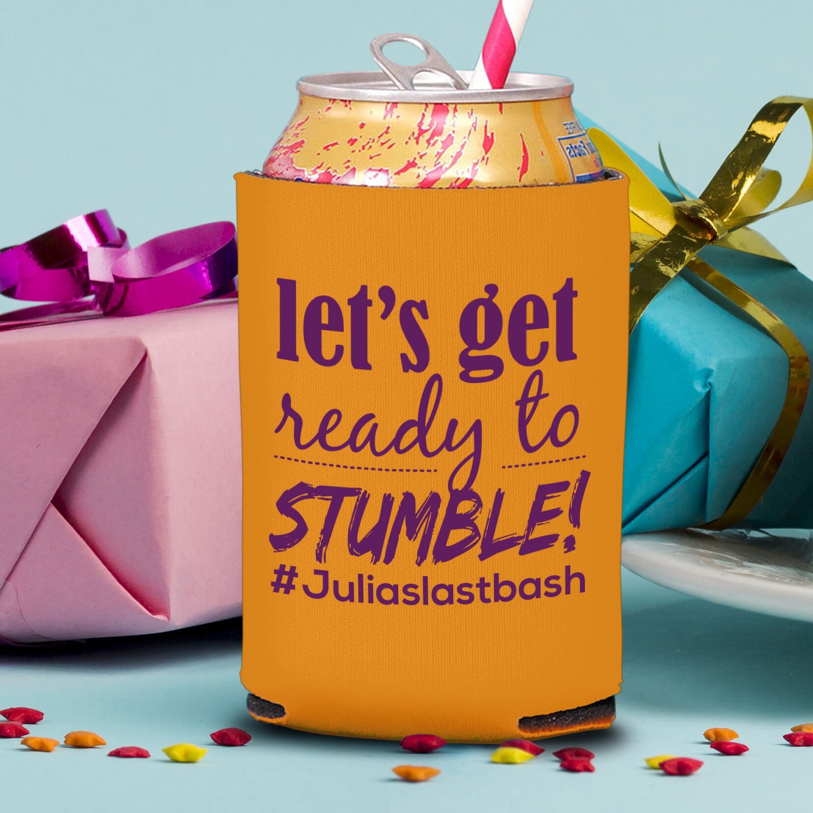Let's Get Ready to Stumble Style 2 Koozie