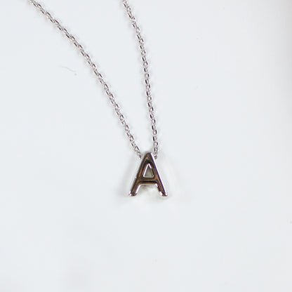 Tiny Letter Necklace