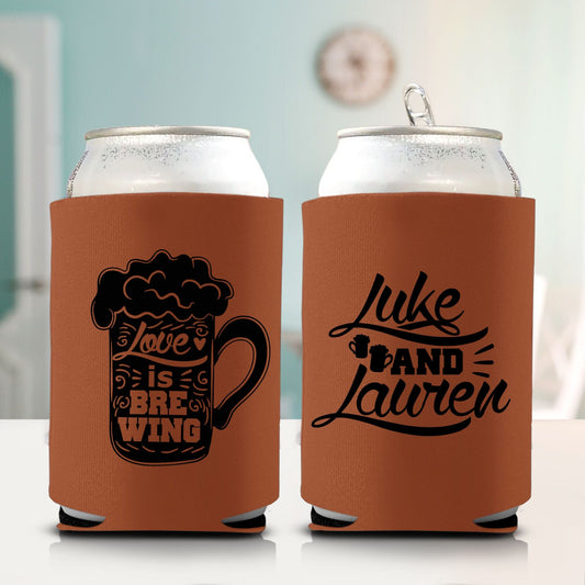 Love is Brewing Koozie