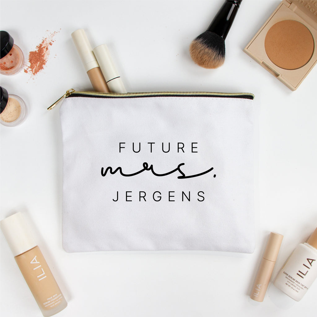 Future Mrs. Jergens Makeup Bag