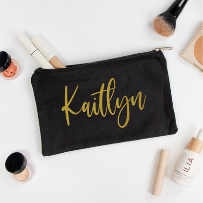 Custom Kaitlyn Bridal Makeup Bag