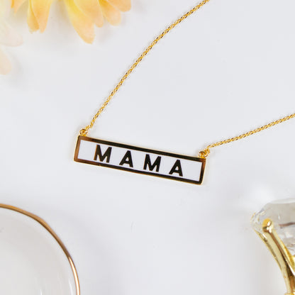 Mama Bar Necklace