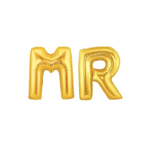 Gold Foil MR Balloon