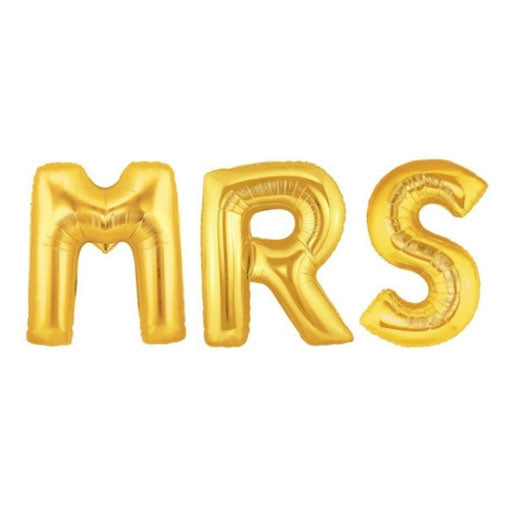 Gold Foil MRS Balloon