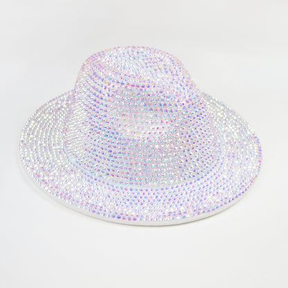 Rhinestone Fedora Hat