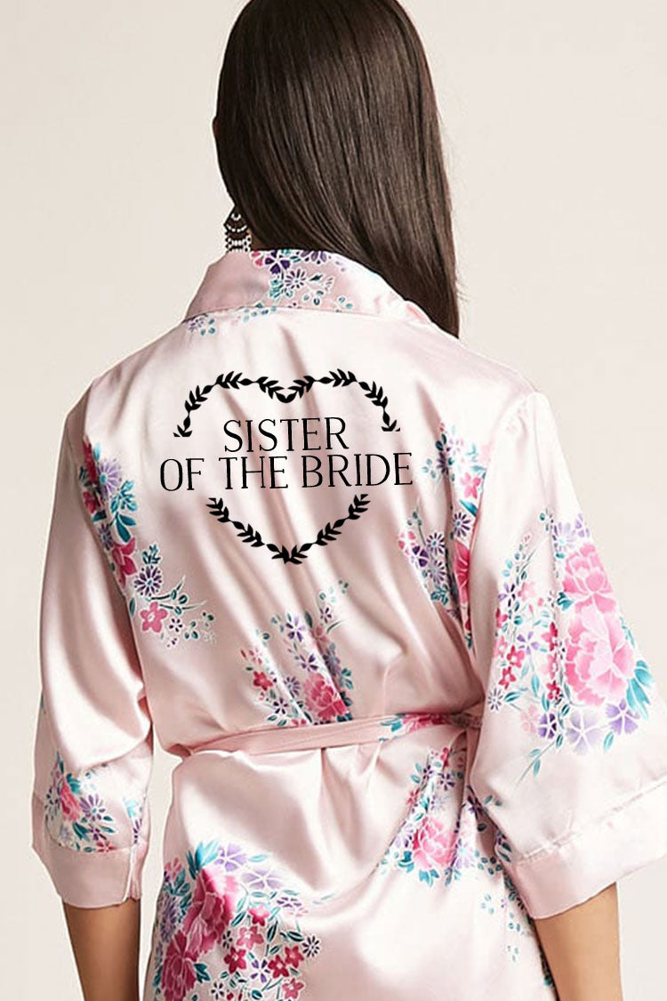 Heart Wreath Style - Sister of the Bride Robe