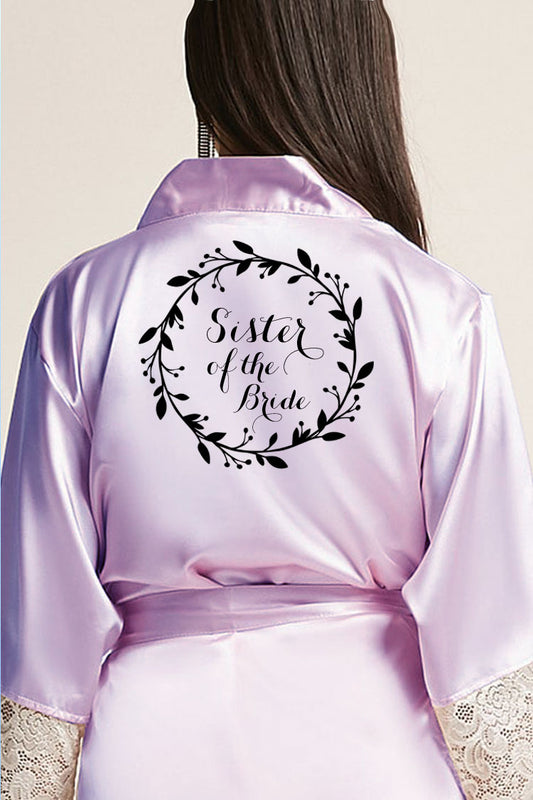 Wreath Style - Sister of the Bride Robe