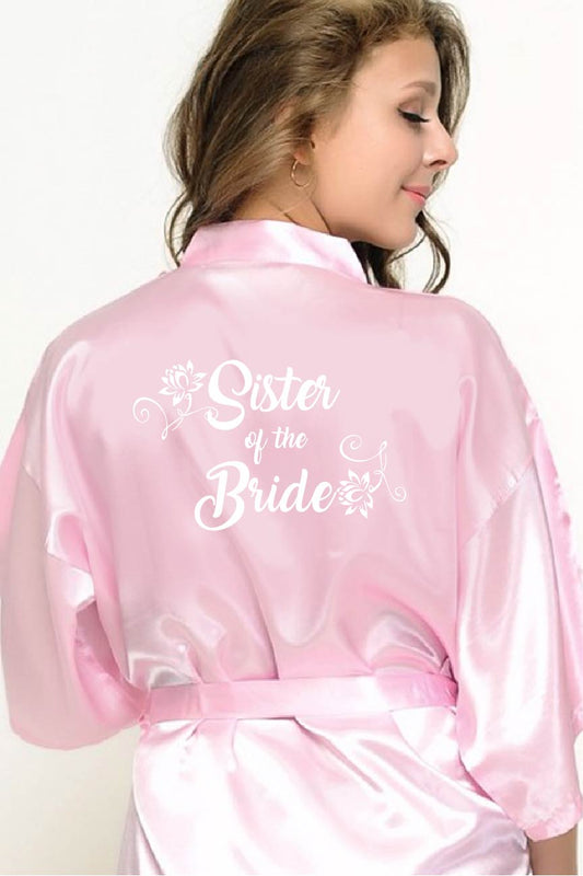 Flower Style - Sister of the Bride Robe