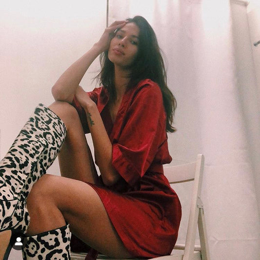 Burgundy Satin Kimono Bridal Robe - Bridesmaid Robe - Affordable Robe - Wedding Gift - Bridal Gift - Bridesmaid Gift - Satin Robe - Kimono Robe – PrettyRobes