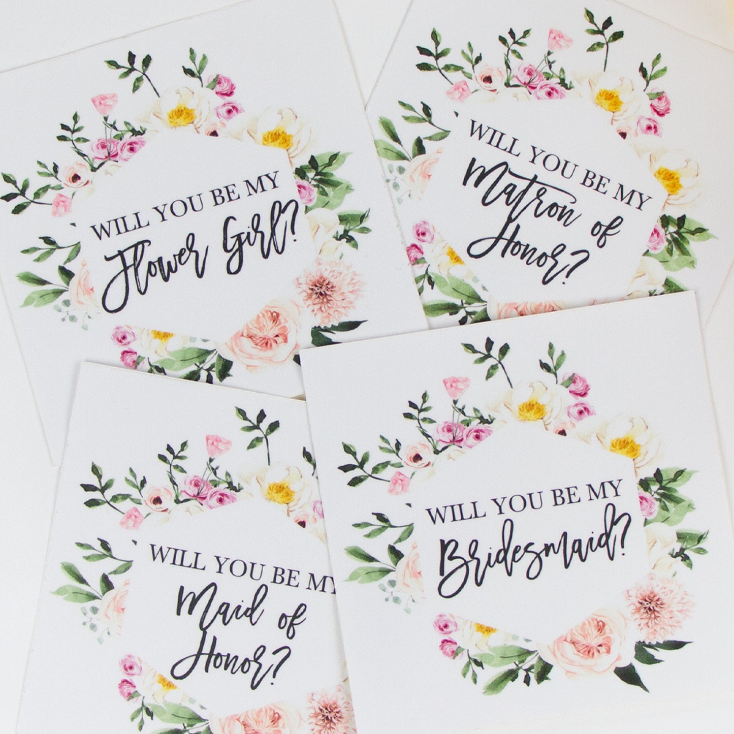 Will You Be My Bridesmaid Sticker