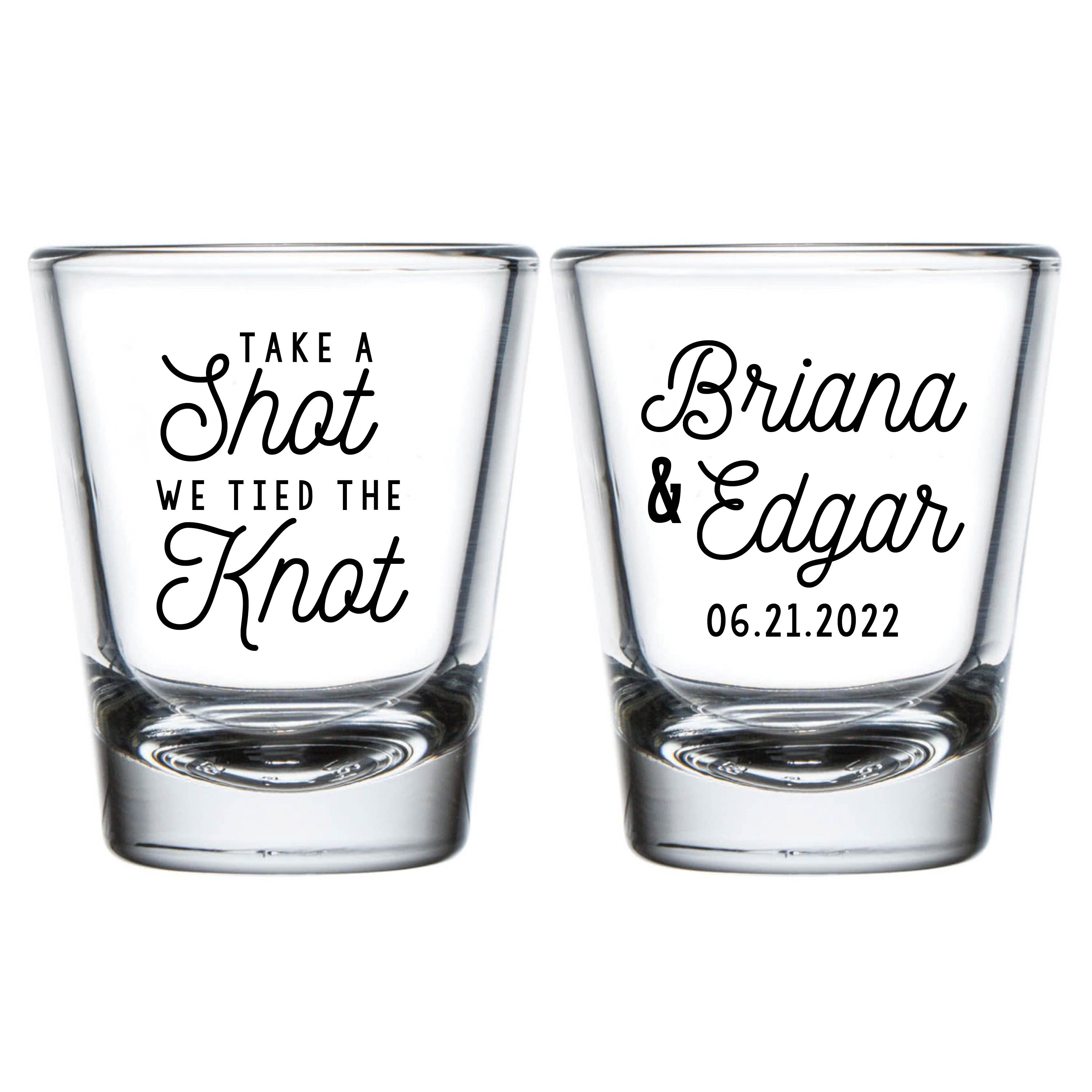 Personalized Wedding Shot Glasses – Custom Favors for Your Special Day Personalized Wedding Shot Glasses – Custom Favors for Your Special Day