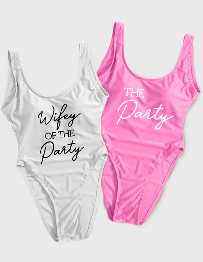 The Party & Wifey of the Party Bride Swimsuit