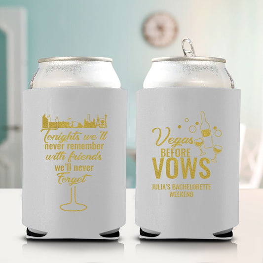 Vegas Before Vows Koozie