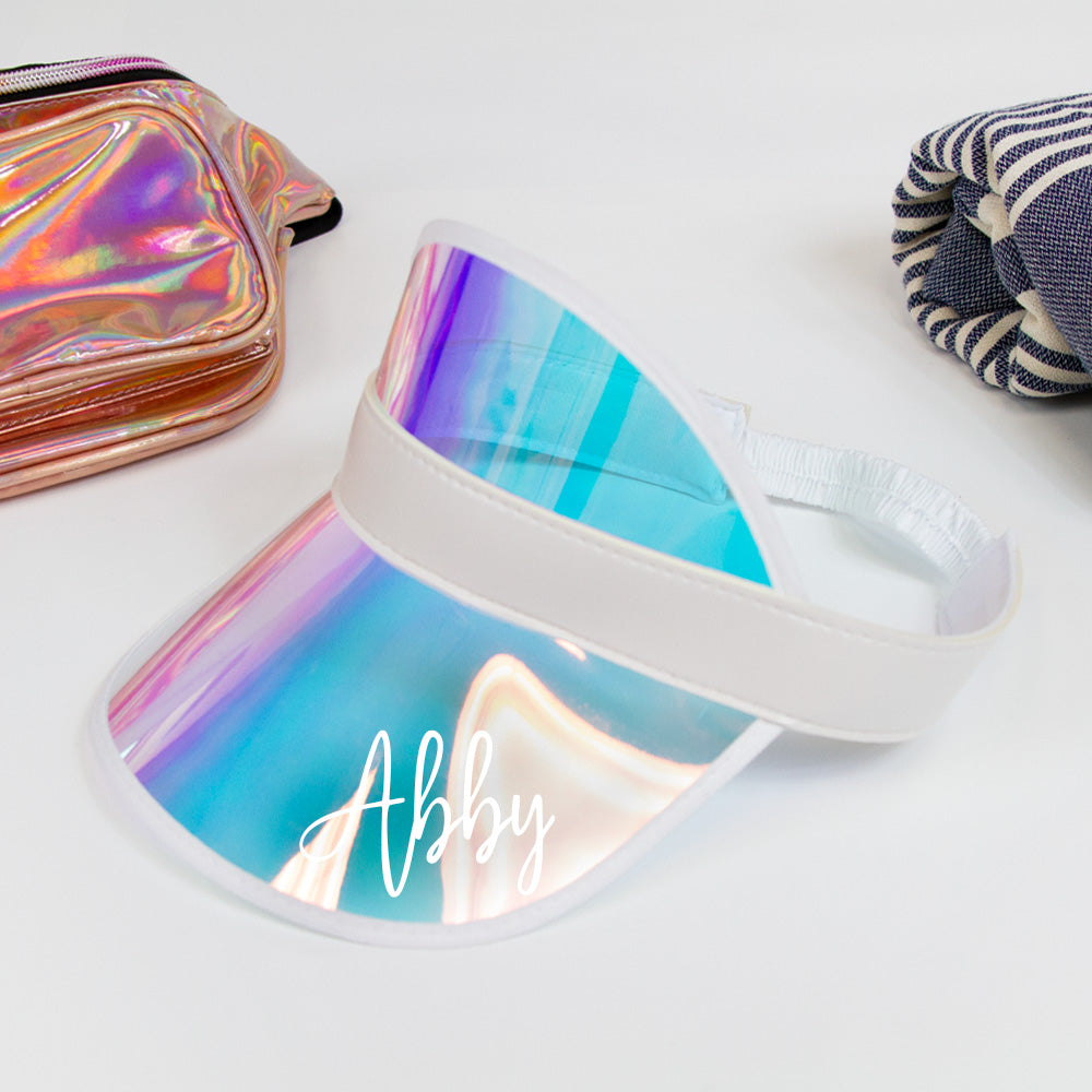 Personalized Wedding Visors