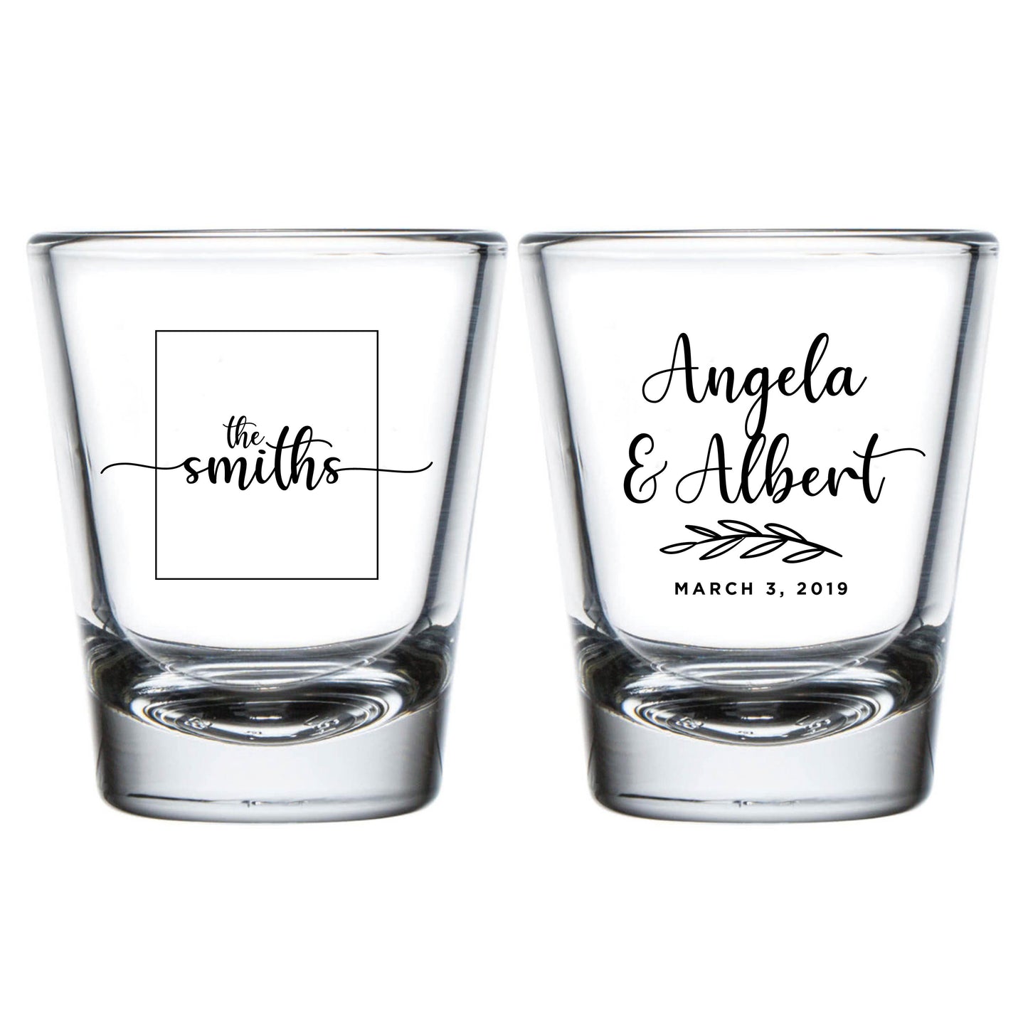 Wedding Shot Glass Favors (ci)