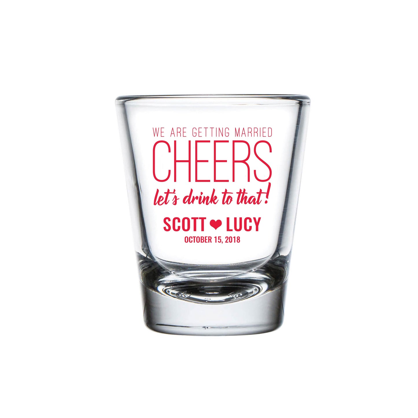 Wedding Shot Glasses (215)