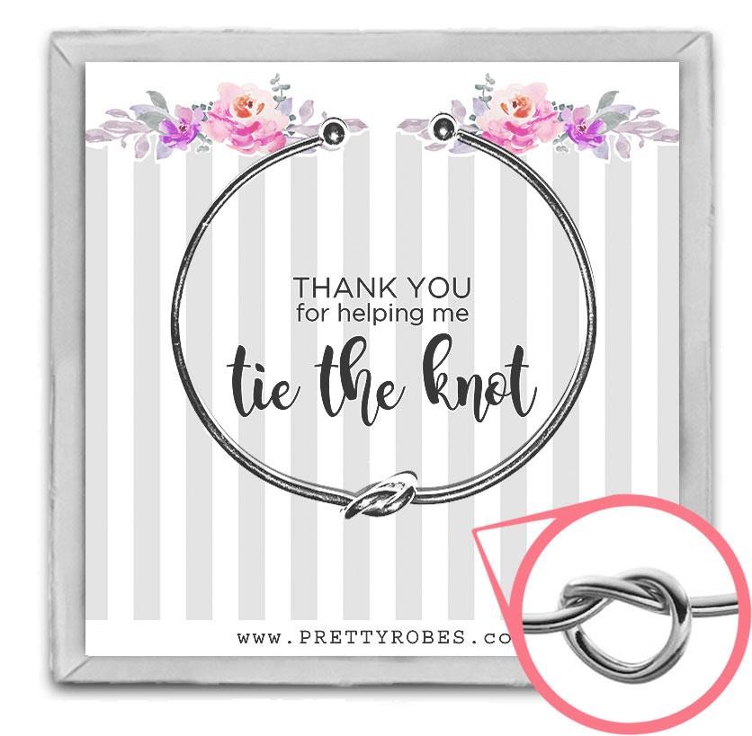 Knot Bracelet - Silver - Design A