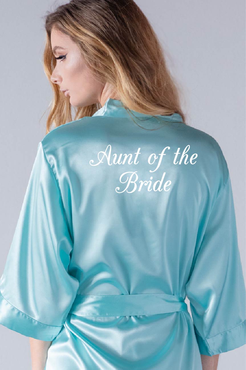 Elegant Style - Aunt of the Bride Robe