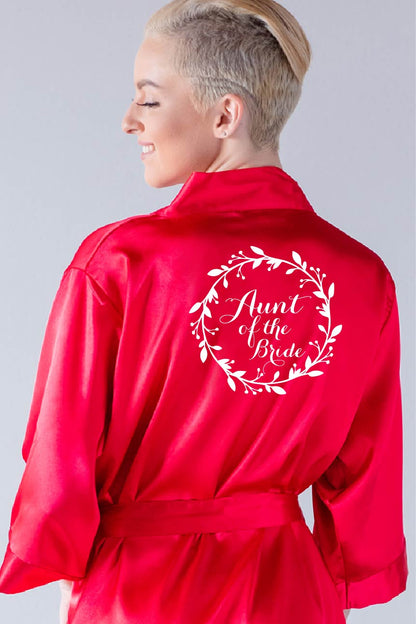 Wreath Style - Aunt of the Bride Robe