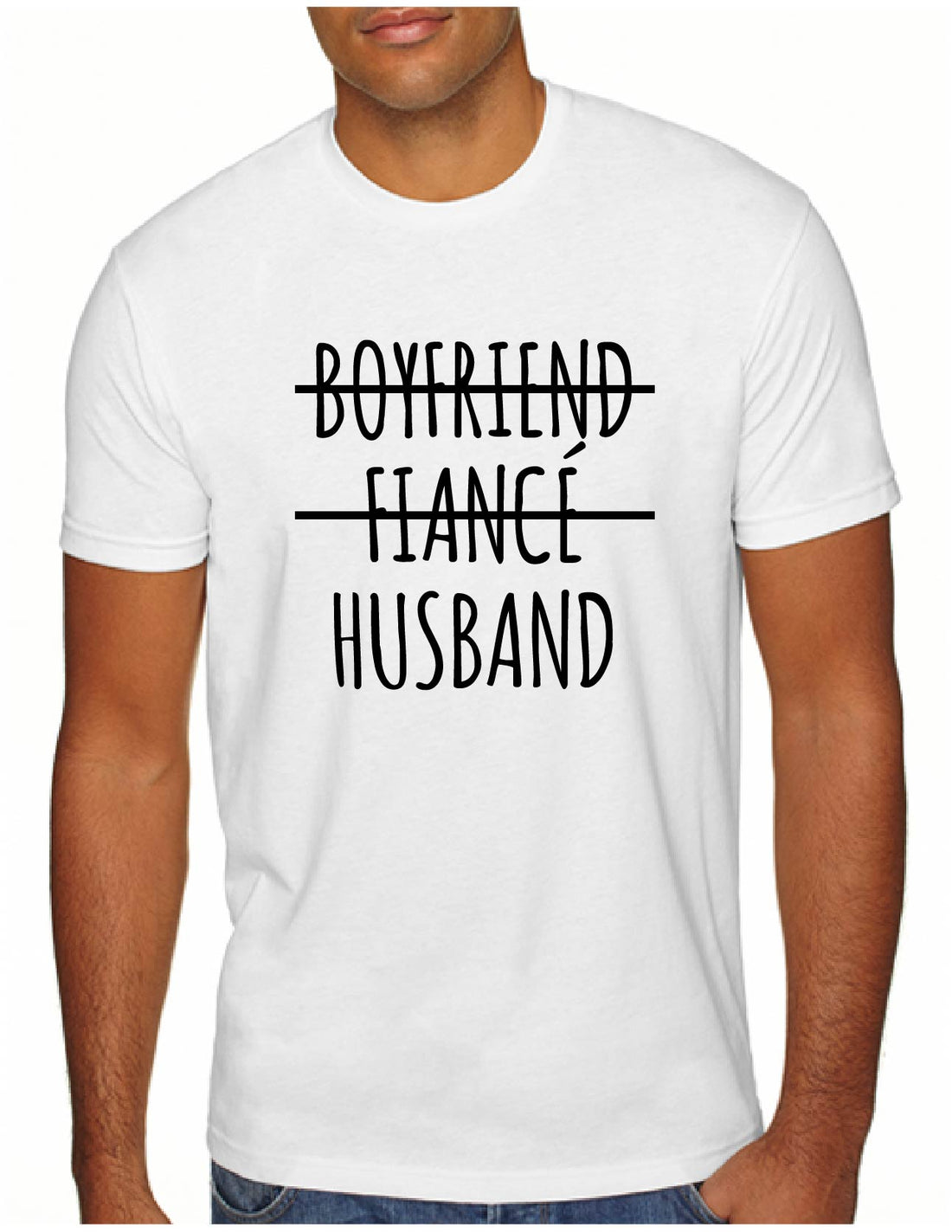Boyfriend Fiancé Husband Men's Tee (336) – PrettyRobes.com