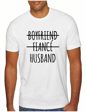 Boyfriend Fiancé Husband Men's Tee (336)