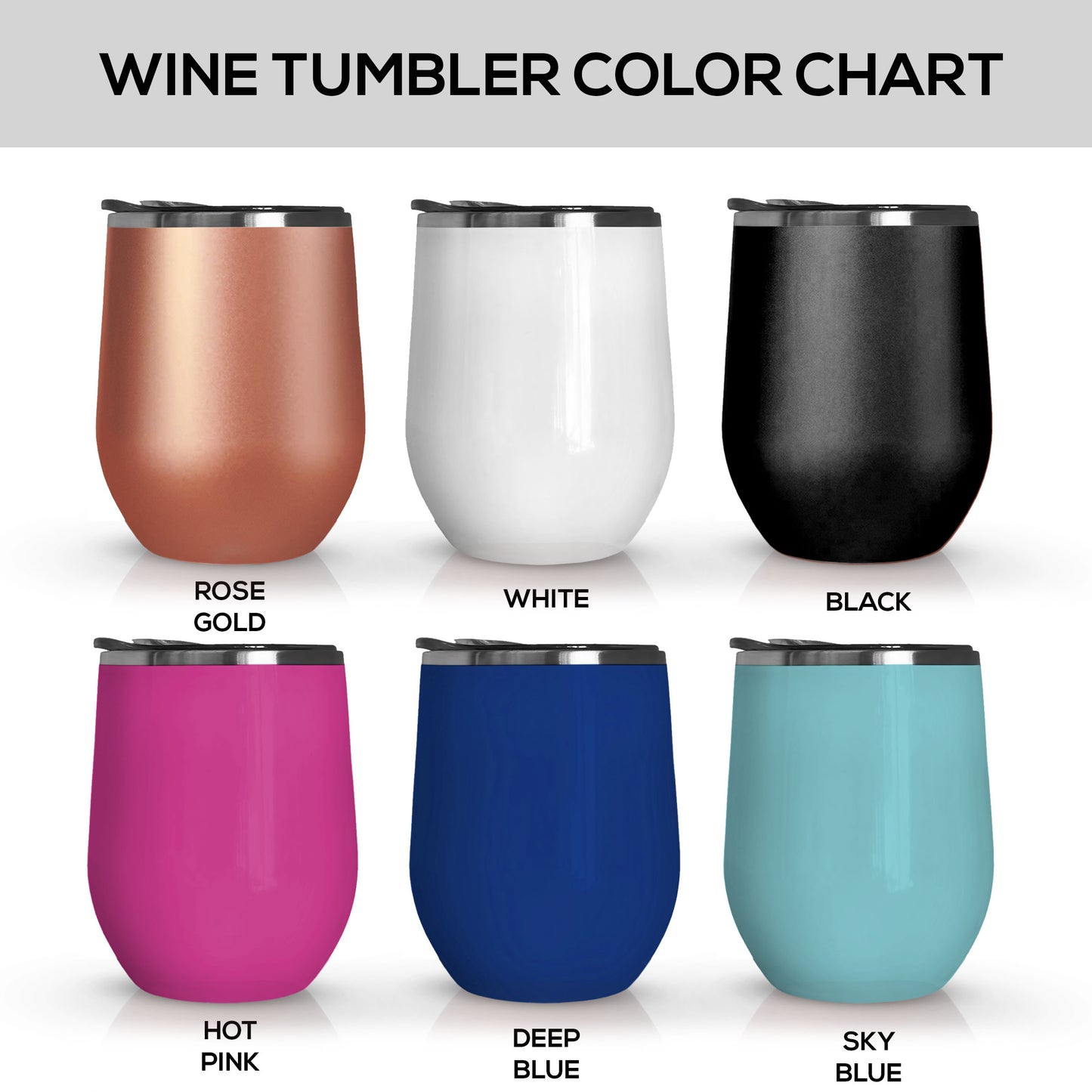 Solid Style Mr. And Mrs. Wedding Wine Tumblers